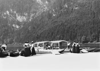 Boats at Konigssee, c.1910